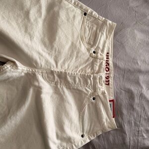 Hugo Boss Off-White Denim Jeans